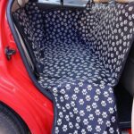 Paw Pattern Pet Car Seat Cover - Oxford Fabric - Waterproof - Dog Carrier - Hammock Cushion