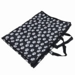 Waterproof Pet Car Seat Cover - Oxford Fabric - Paw Pattern - Dog Carrier - Hammock Cushion Protector