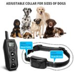IPX7 Waterproof Dog Training Collar - Remote Beep Vibration Shock E-Collar