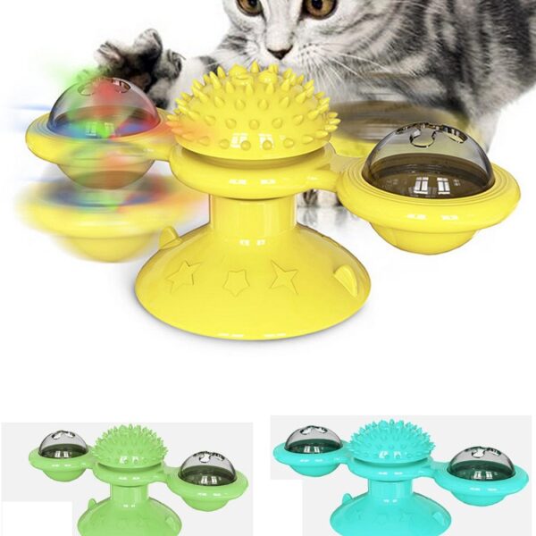 Rotate Windmill Cat Toys
