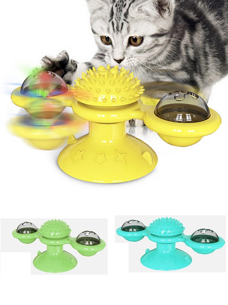 Rotate Windmill Cat Toys